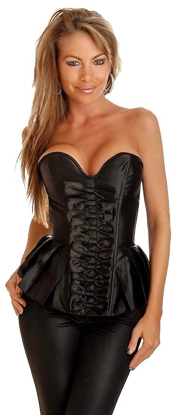 Sexy Black Lace Up Fashion Corset